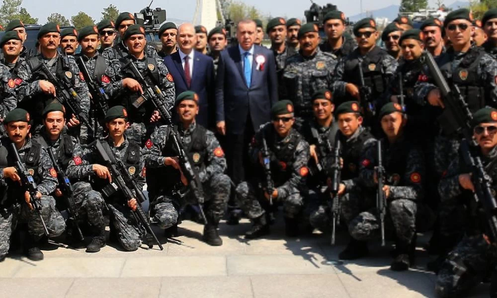 Erdogan's SADAT paramilitary mercenaries prepare to attack India's Kashmir
